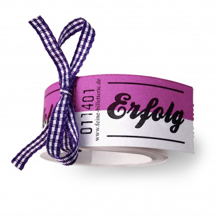 LUCKY TICKETS "ERFOLG" (violet)