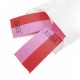 BLANK LUCKY TICKET (pink-red)