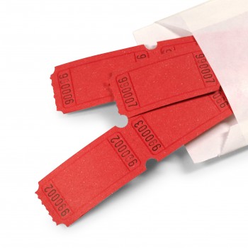LUCKY TICKET US-STYLE blank (red)