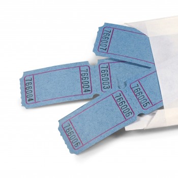 LUCKY TICKET US-STYLE blank (blue)