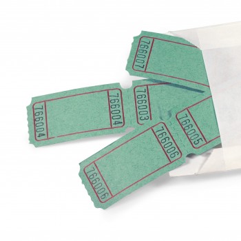 LUCKY TICKET US-STYLE blank (green)