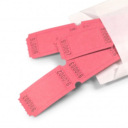 LUCKY TICKET US-STYLE blank (pink)
