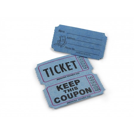 LUCKY TICKET US-STYLE "Double" (blue)