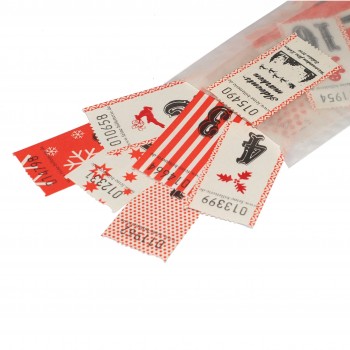 ADVENT CALENDAR TICKETS (red/white)