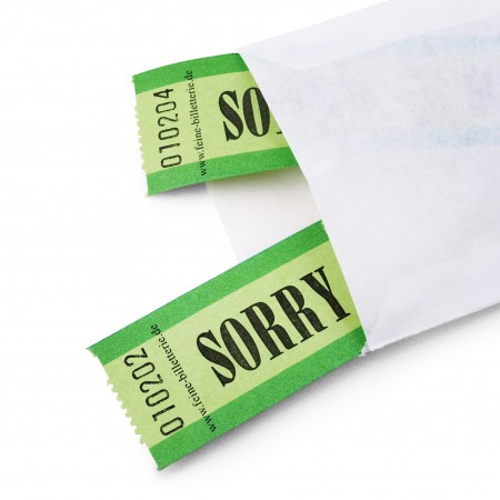 LUCKY TICKET "SORRY"