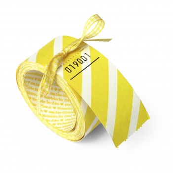 BLANK LUCKY TICKETS (yellow striped)